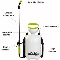 GT GARDEN Pulvérisateur à Pression - 5 Litres -GT GARDEN Soldes 11001054 3