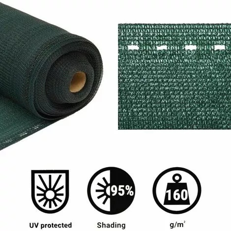 GT GARDEN Brise Vue Vert, 160 G/m² - 1,50 X 10 Mètres 5 GT GARDEN Brise Vue Vert, 160 G/m² - 1,50 X 10 Mètres – Image 3