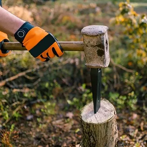 GT GARDEN Coin à Fendre En Acier - 2.5 Kg 4 GT GARDEN Coin à Fendre En Acier - 2.5 Kg – Image 2