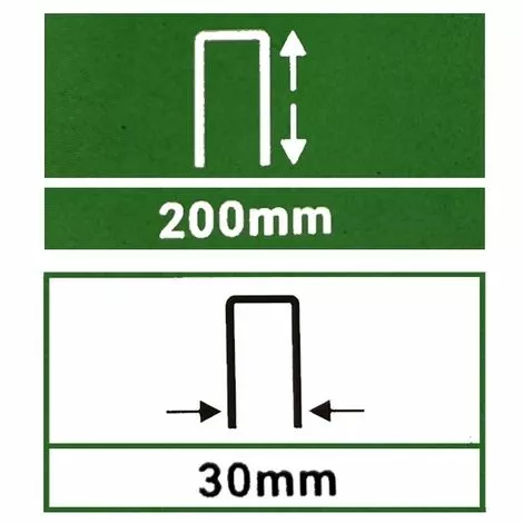 GT GARDEN Lot De 50 Piquets De Fixation Pour Jardin En Acier Galvanisé - 30 X 200 Mm 3 GT GARDEN Lot De 50 Piquets De Fixation Pour Jardin En Acier Galvanisé - 30 X 200 Mm – Image 2