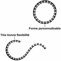 GT GARDEN Bordure De Jardin Flexible Noire - 5,5 Cm X 10 Mètres Avec 20 Piquets D'ancrage 8 GT GARDEN Bordure De Jardin Flexible Noire - 5,5 Cm X 10 Mètres Avec 20 Piquets D'ancrage -GT GARDEN Soldes 31770346 3