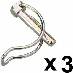 GT GARDEN Lot De 3 Goupilles De Fixation Pour Mèches De Tarière