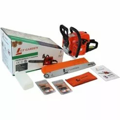 GT GARDEN Tronçonneuse Thermique 52 Cm3, 3 CV, Guide 45 Cm, 2 Chaînes -GT GARDEN Soldes 344534 5