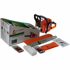 GT GARDEN Tronçonneuse Thermique 58 Cm3, 3.5 CV, Guide 50 Cm, 2 Chaînes -GT GARDEN Soldes 344535 5