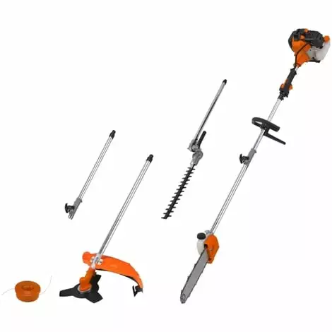 GT GARDEN Multifonction Thermique 4 En 1 : Tronçonneuse - Débroussailleuse - Taille-haies Et Rallonge 3 GT GARDEN Multifonction Thermique 4 En 1 : Tronçonneuse - Débroussailleuse - Taille-haies Et Rallonge