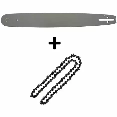 GT GARDEN Guide 20 Pouces (50 Cm) Avec Chaîne 76 Maillons Pour Tronçonneuse 3 GT GARDEN Guide 20 Pouces (50 Cm) Avec Chaîne 76 Maillons Pour Tronçonneuse