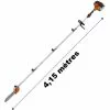 GT GARDEN Élagueuse Thermique Sur Perche, 52 Cm3, 3 CV, Longueur 4.15 Mètres -GT GARDEN Soldes 344611 1