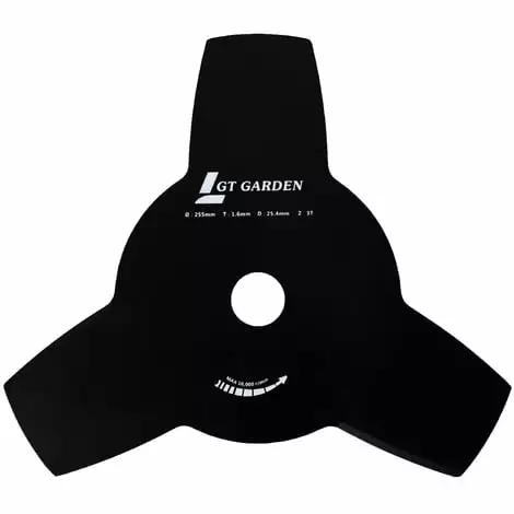 GT GARDEN Lame 3 Dents Pour Débroussailleuse Et Multifonction 4 En 1 3 GT GARDEN Lame 3 Dents Pour Débroussailleuse Et Multifonction 4 En 1