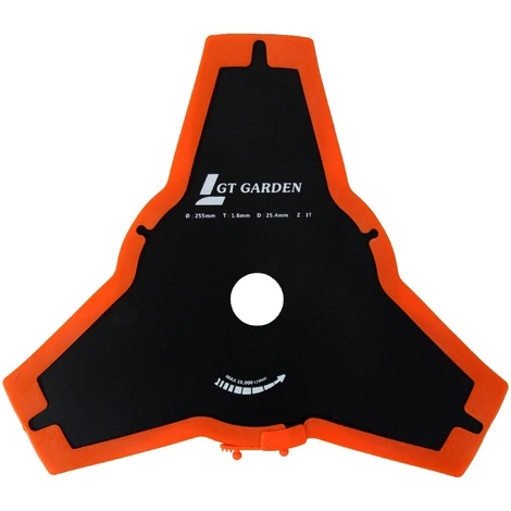 GT GARDEN Lame 3 Dents Pour Débroussailleuse Et Multifonction 4 En 1 4 GT GARDEN Lame 3 Dents Pour Débroussailleuse Et Multifonction 4 En 1 – Image 2