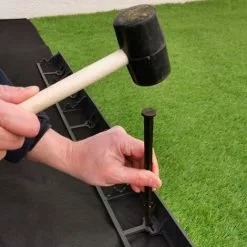 GT GARDEN Bordure De Jardin Droite Noire - 5,8 Cm X 5 Mètres Avec 25 Piquets D'ancrage -GT GARDEN Soldes 46819920 4