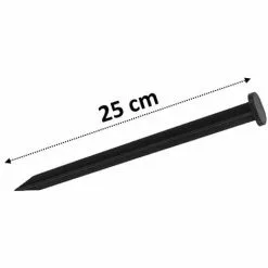 GT GARDEN Bordure De Jardin Droite Noire - 7,8 Cm X 10 Mètres Avec 50 Piquets D'ancrage -GT GARDEN Soldes 46819924 3