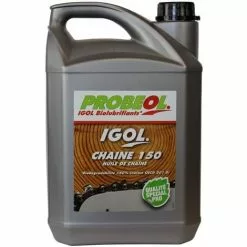 GT GARDEN Huile De Chaîne Filante Bio IGOL Pour Tronçonneuse Et élagueuse - 5 Litres