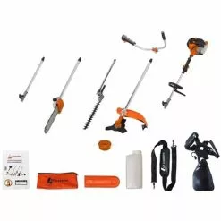 GT GARDEN Multifonction Thermique 4 En 1 Avec Guidon : Tronçonneuse - Débroussailleuse - Taille-haies Et Rallonge 11 GT GARDEN Multifonction Thermique 4 En 1 Avec Guidon : Tronçonneuse - Débroussailleuse - Taille-haies Et Rallonge -GT GARDEN Soldes 624490 5
