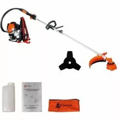 GT GARDEN Débroussailleuse à Dos Thermique, 52 Cm3, 3 CV -GT GARDEN Soldes 9026770 5